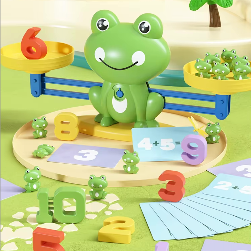 Sumafrog - Balanza de sumas